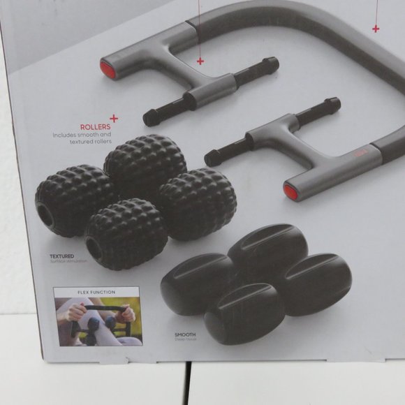 (#C-1) Sharper Image Flex Roller, Modular Massager Compact Size - 8 Rollers - Picture 5 of 5